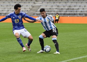 Con Esquivel de titular, Argentina Sub-23 cerró la gira por Japón con un empate