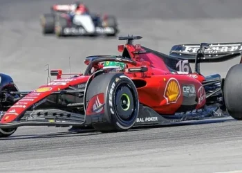 Leclerc marca el mejor tiempo de los ensayos en Las Vegas
