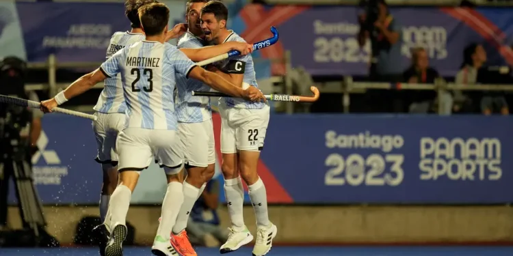 Los Leones vencieron a Chile, son de oro y tienen pasaje a París 2024