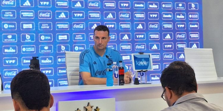 Scaloni habló en conferencia de prensa antes del duelo de la Selección Argentina ante Uruguay