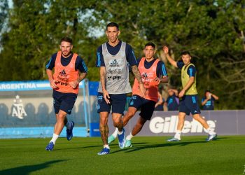 La Selección Argentina entrenó por última vez antes del clásico frente a Brasil