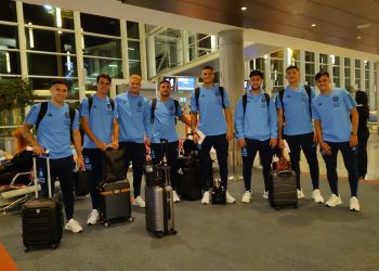 Parte del plantel de la Selección Sub 23 viajó a Japón para la disputa de los amistosos