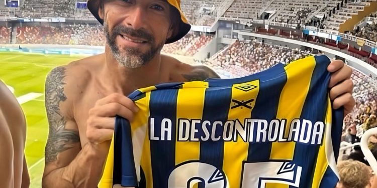 El Kily ayer festejó el título de Central como un hincha más