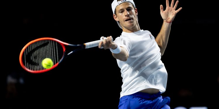 Diego Schwartzman inició el 2024 en Brisbane con una sonrisa