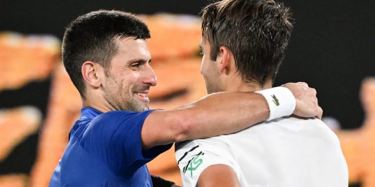Djokovic fue mucho para el platense Etcheverry