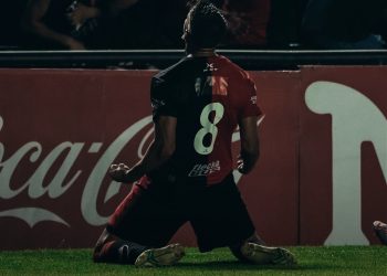 La jornada emotiva que vivió Fede Jourdan al marcar su primer gol con la camiseta de Colón