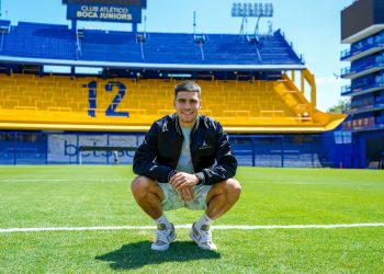 Antes de debutar en el Argentina Open, Carlos Alcaraz visitó la Bombonera