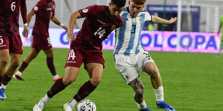 La Selección Argentina Sub 23 sigue a la expectativa por lo que ocurrirá con la sanción de Barco