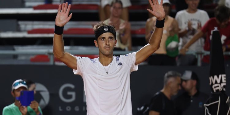 Tomás Etcheverry está en los cuartos de final del Argentina Open