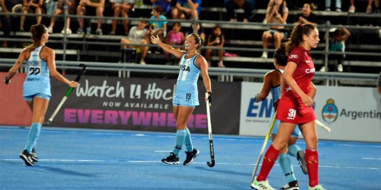 Pro-League: Las Leonas golearon a Bélgica