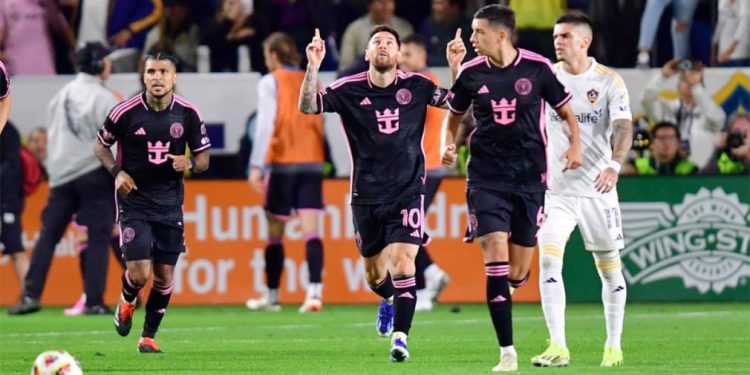 Messi apareció en el descuento y le dio el empate al Inter Miami