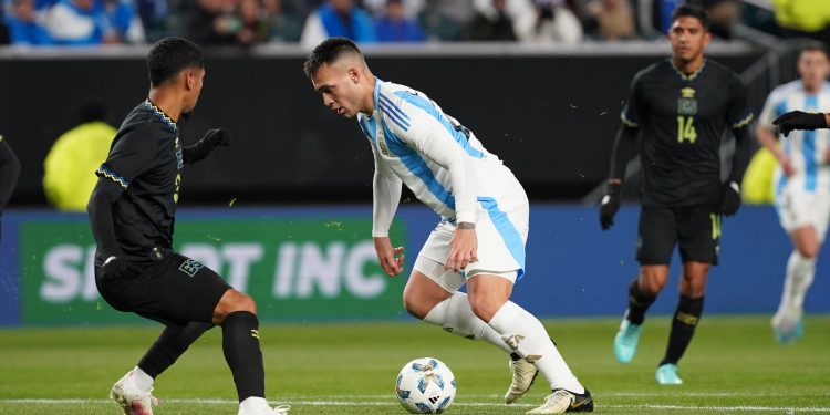 Lautaro Martínez habló sobre la posibilidad de participar de los Juegos Olímpicos con la Selección