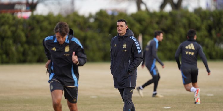 Lionel Scaloni prepara el amistoso de la Selección Argentina ante El Salvador