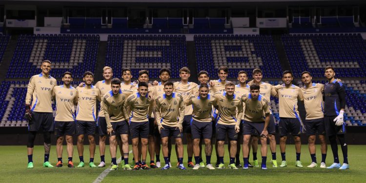 La Selección Argentina Sub 23 juega su segundo amistoso ante México