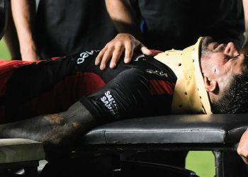 Toledo agradeció el apoyo de los Sabaleros tras el golpe sufrido