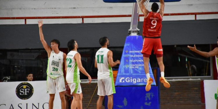LNB: Unión volvió al triunfo de local ante Ferro