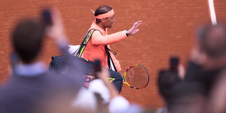Rafael Nadal se despidió del ATP de Barcelona