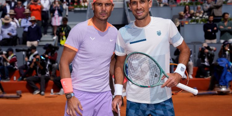 El emotivo final de Cachín-Nadal en Madrid: «Me cumpliste mi sueño, ¿te puedo pedir la camiseta»?