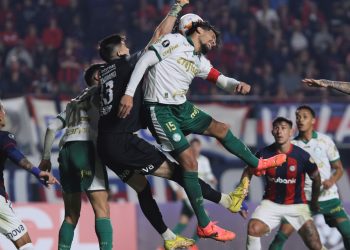 San Lorenzo empató 1-1 ante Palmeiras en el debut de la Copa Libertadores