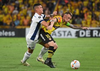 Libertadores: En la última pelota del partido, Talleres rescató un empate ante Barcelona de Ecuador
