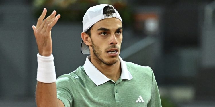 Francisco Cerúndolo no pudo con Fritz y quedó eliminado del Masters de Madrid