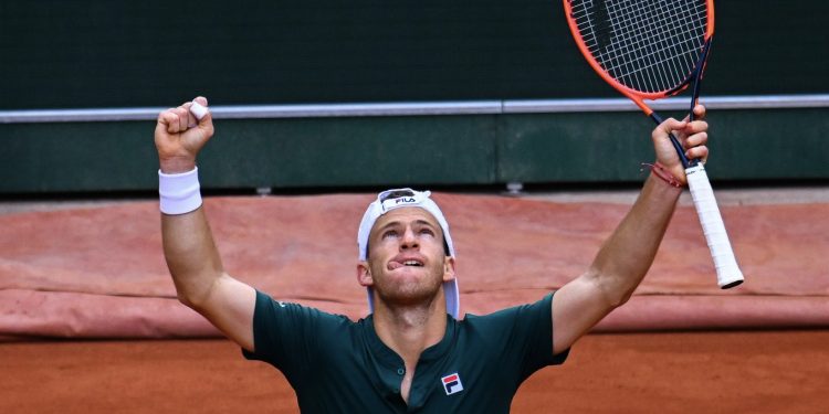 Diego Schwartzman debutó con un triunfo en la qualy de Roland Garros