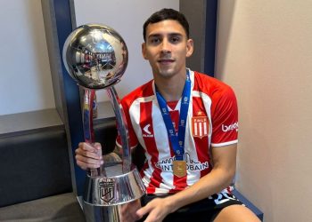 Meza celebró su título con Estudiantes acordándose de Colón