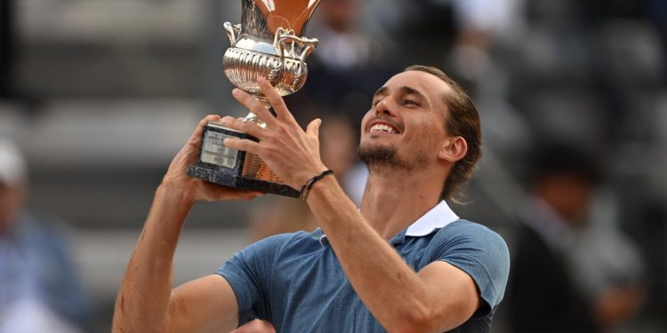 Alexander Zverev se quedó con el Masters 1000 de Roma