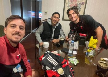 Aliendro estuvo visitando al plantel de Colón