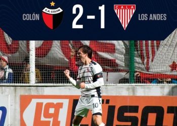 Colón venció a Los Andes y también sueña en Copa Argentina