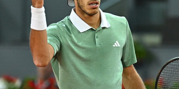 Cerúndolo cayó ante Fritz y no pudo avanzar a las semifinales del Masters 1000 de Madrid