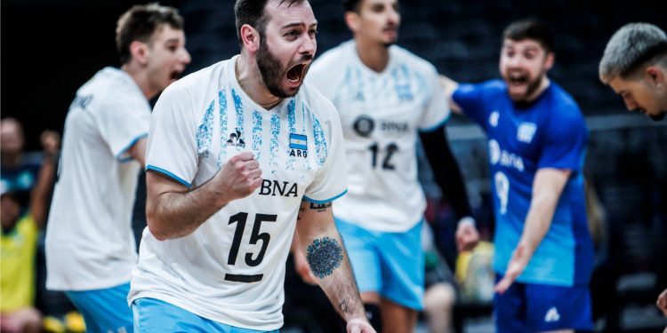 La Selección Argentina de Voley superó a Irán y quedó a un paso de los Juegos Olímpicos