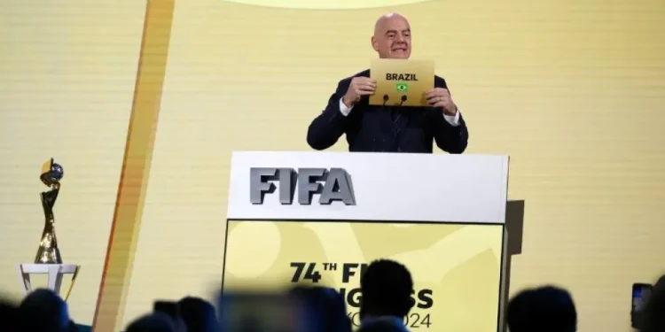 Brasil será sede del Mundial de Fútbol Femenino 2027