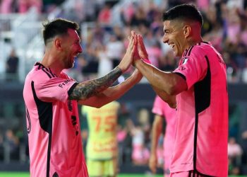 Inter Miami ganó con un gol de Messi y triplete de Suárez