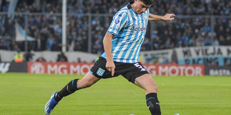 Video: el golazo de Juani Nardoni en la goleada de Racing por la Sudamericana