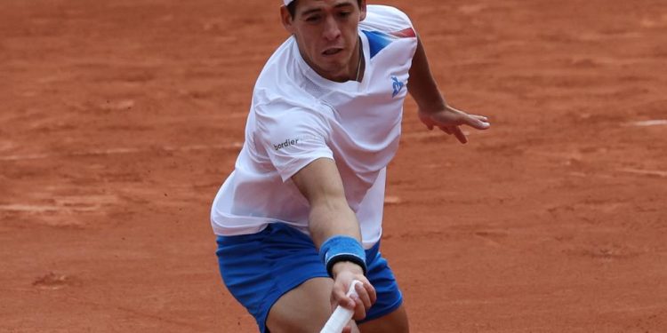 Sebastián Báez quedó eliminado de Roland Garros