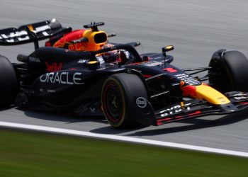 Max Verstappen logró la pole en la carrera Sprint del GP de Austria