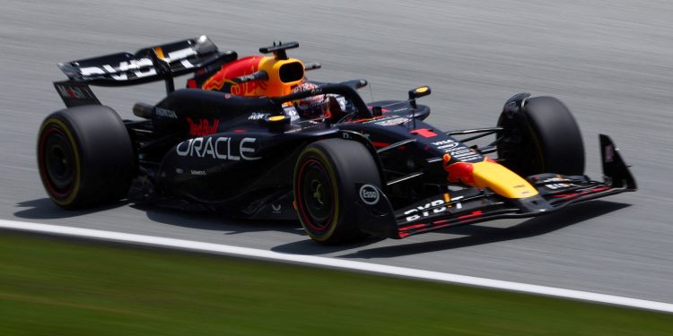 Max Verstappen logró la pole en la carrera Sprint del GP de Austria