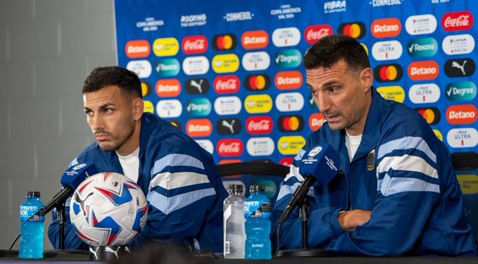 Lionel Scaloni habló en conferencia antes del debut de la Selección Argentina en la Copa América