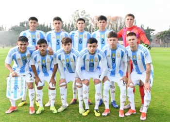 Dómina fue titular en la derrota de la Sub 20 ante EEUU