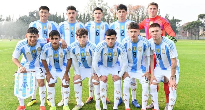 Dómina fue titular en la derrota de la Sub 20 ante EEUU