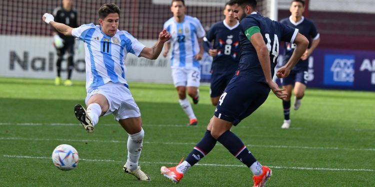 La Selección Argentina Sub 23 volvió a ganarle a Paraguay en otro amistoso