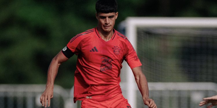 «De Santa Fe al mundo»: la publicación del Bayern Múnich para el pibe de Unión