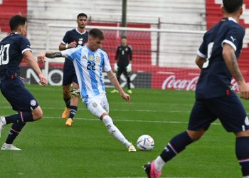Video: Golazo de Zenón para el triunfo del Seleccionado Sub 23