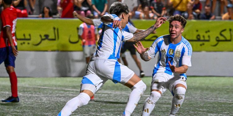La Selección Argentina Sub 20 debutó en el COFIT con un triunfo ante ADH Brasil