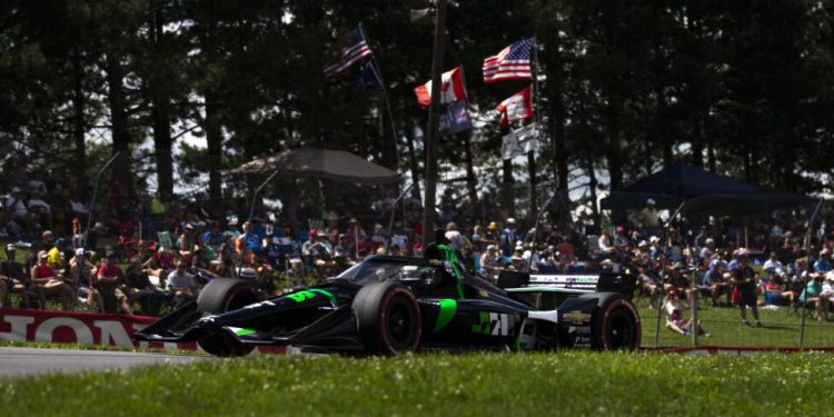 IndyCar: Agustín Canapino quedó lejos de los puestos de vanguardia en la clasificación