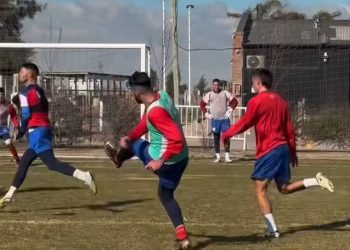 Video: golazo de Orsini e imperdible reacción del Kily en el entrenamiento Tatengue