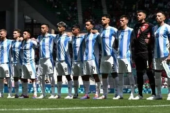 Argentina debutó con un agónico empate ante Marruecos en los JJOO