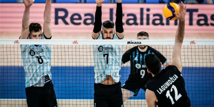Argentina se mide con Estados Unidos en Vóley masculino: hora y TV