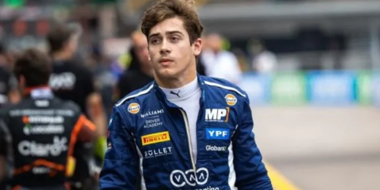 Destacada actuación de Franco Colapinto en la F2